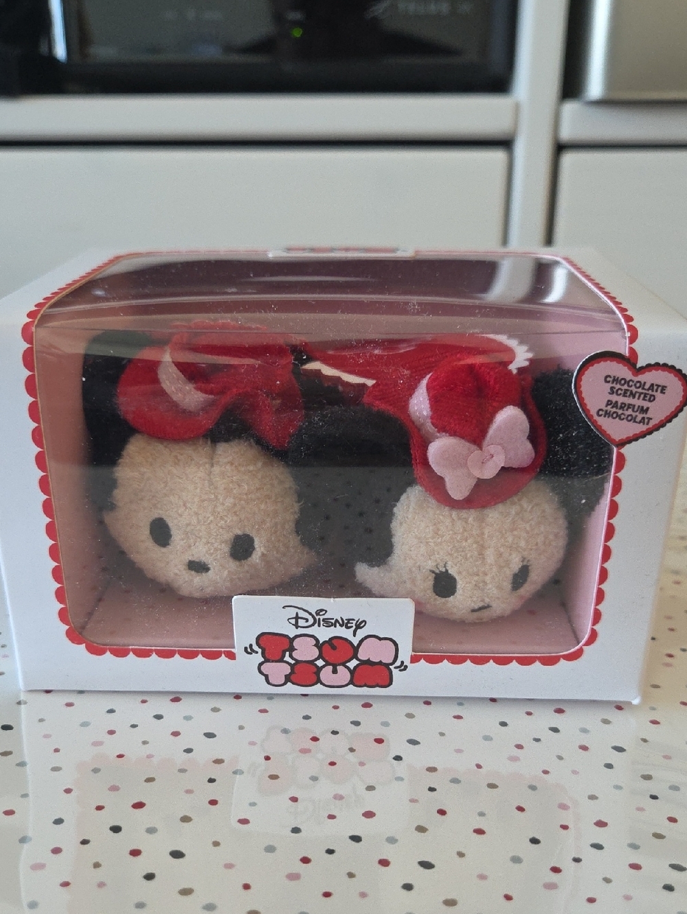Disney Tsum Tsum Mickey & Minnie 2017 Heart